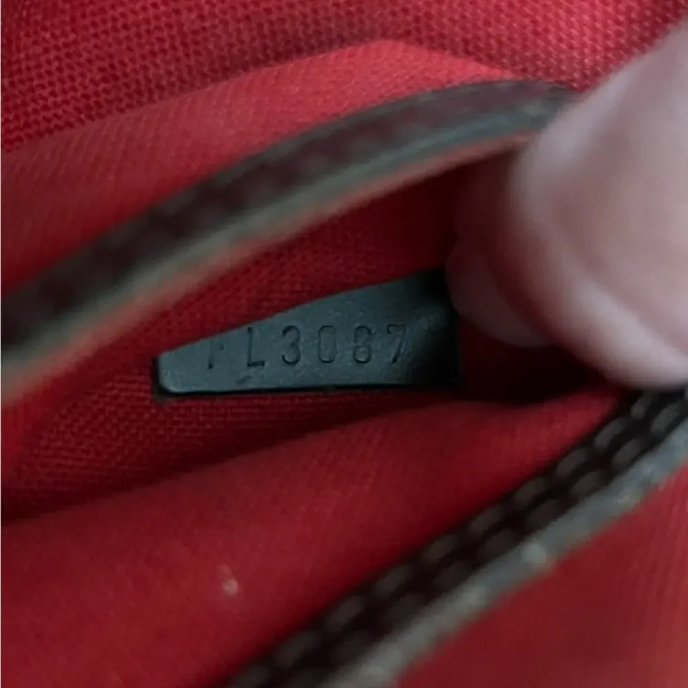 Louis Vuitton Damier Ebene Alma Handbag